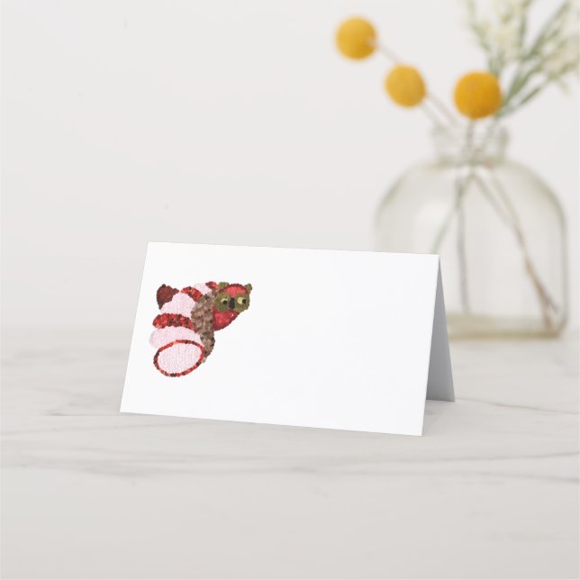 Owl Tent Folded Loyalty Card (Front)