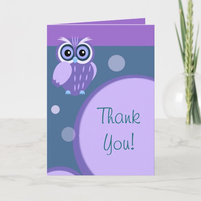 Owl~ Thank You (Front)