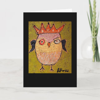 Owl Three card