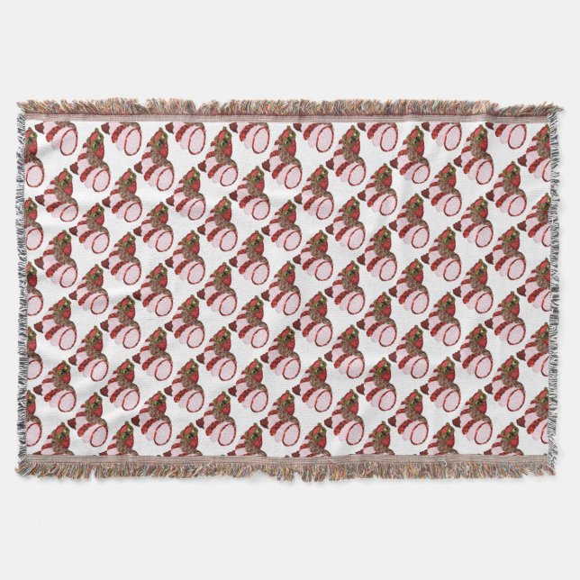 Owl Throw Blanket (Front)