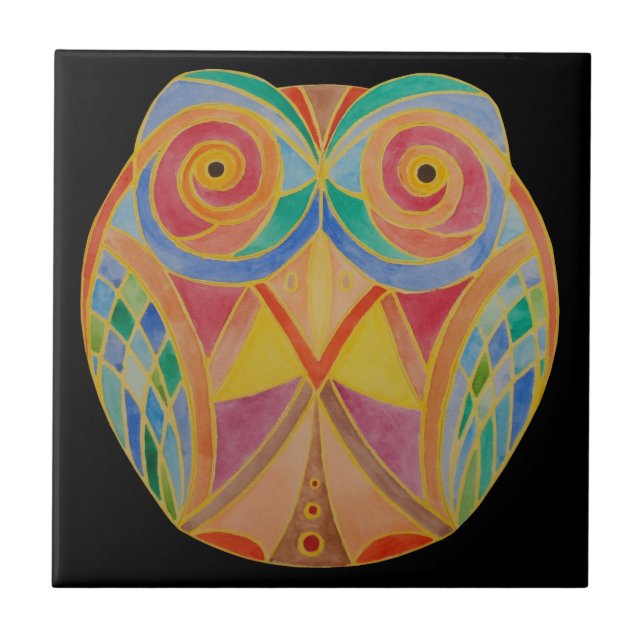 owl tile (Front)