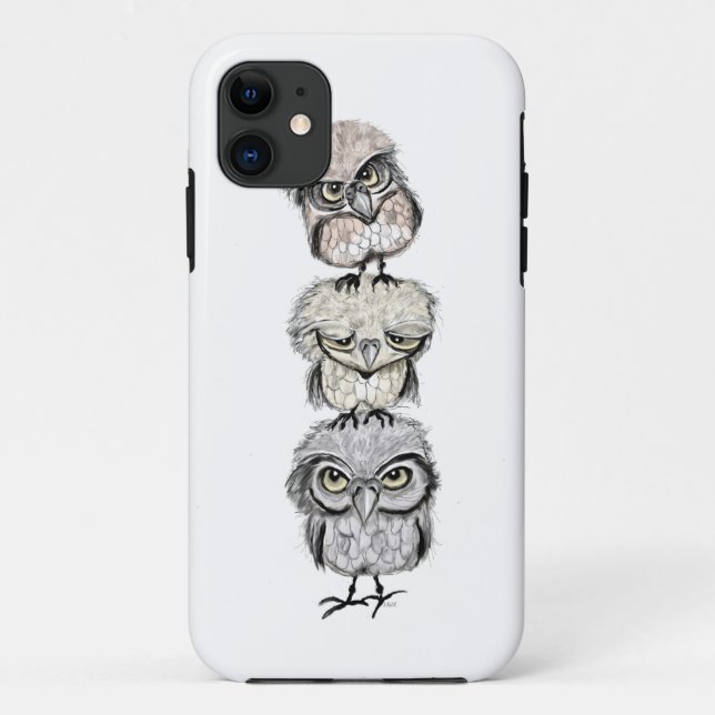 owl totæm Case-Mate iPhone case (Back)