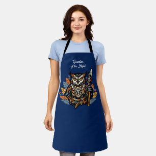 Owl Tribal Warrior Wild Style Gift Apron