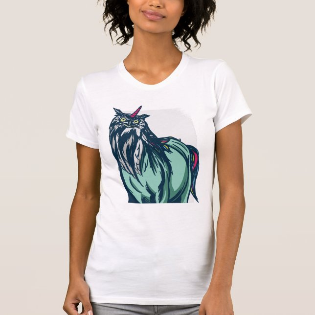 Owl Unicorn T-Shirt (Front)