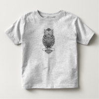Owl (vivid) - Toddler T-Shirt
