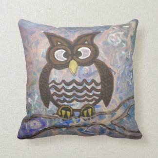Owl Whisperer Pillow