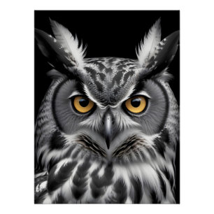 Owl Wildlife Majestic Nature Life Poster Wallpaper