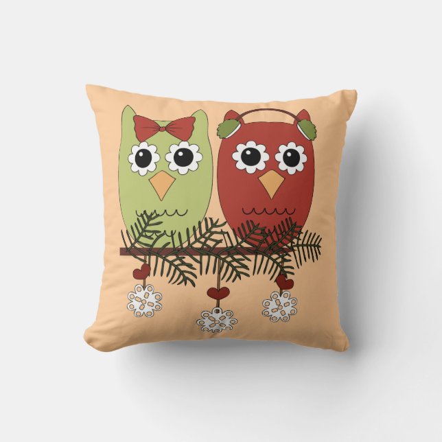 Owl Wise MoJo Pillow (Front)