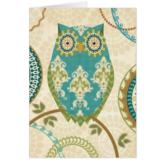 Owl with Circular Patterns (Front)
