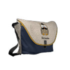 Owl with Moustache and Hat