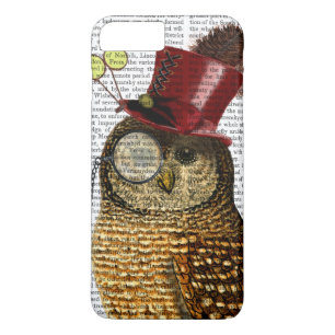 Owl With Top Hat 3 iPhone 8 Plus/7 Plus Case