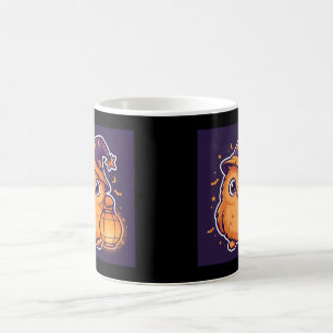 Owl Wizard Lantern Halloween Coffee Mug