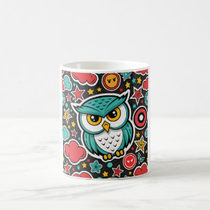 Owl wonders coffee mug