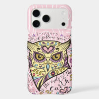 Owl Wood Grain Pattern Choose Your Colour