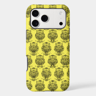 Owl (yellow) - iPhone Case