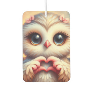 Owl You Need is Love Car Air Freshener