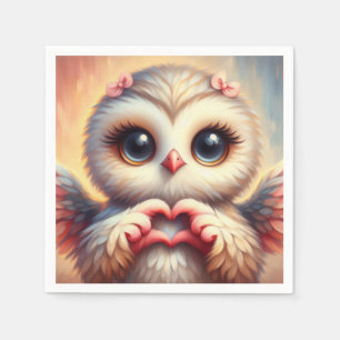 Owl You Need is Love Napkin