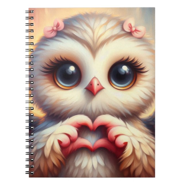 Owl You Need is Love Notebook (Front)