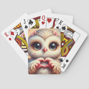 Owl You Need is Love Playing Cards