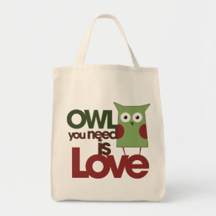 Owl you need is love tote bag