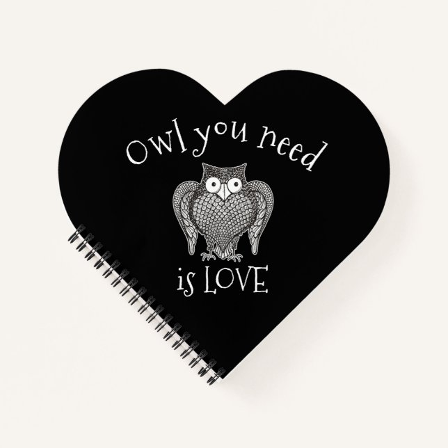 Owl you Need Notebook (Front)