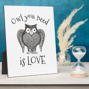 Owl you Need Plaque