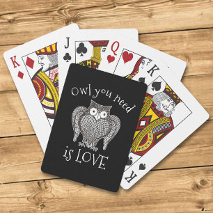 Owl you Need Playing Cards
