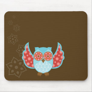 OwlBoheme Blu Mousepad