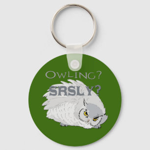 Owling Seriously Key Ring