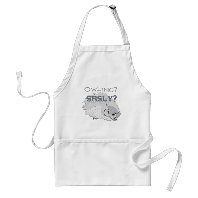 Owling Seriously Standard Apron (Front)