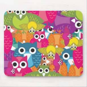 owlish mouse pad