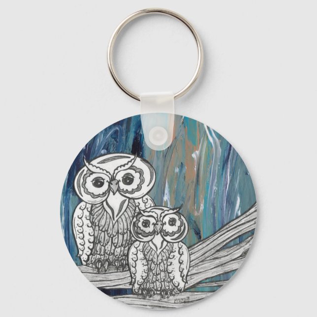 Owls1 keychain (Front)