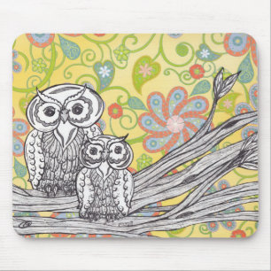 Owls 03 Mousepad