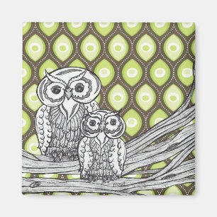 Owls 11 Magnet