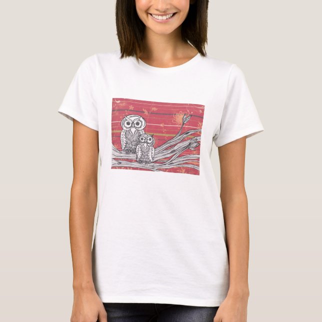 Owls 17 T Shirt (Front)