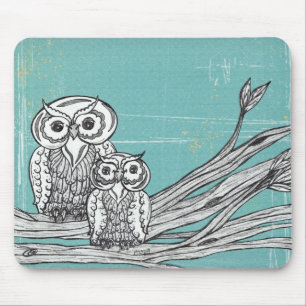 Owls 18 Mousepad