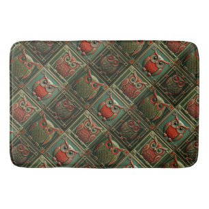 Owls 2 bath mat