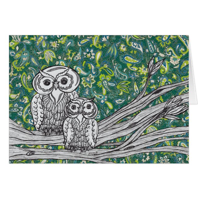 Owls 37 Card (Front Horizontal)
