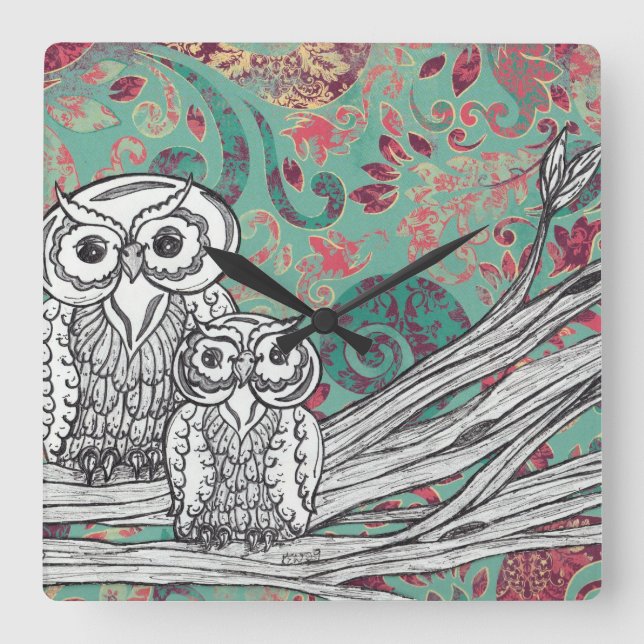 Owls 48 Clock (Front)