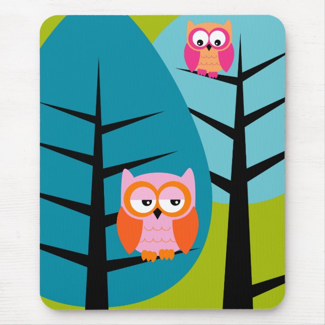 owls 4 Mousepad (Front)
