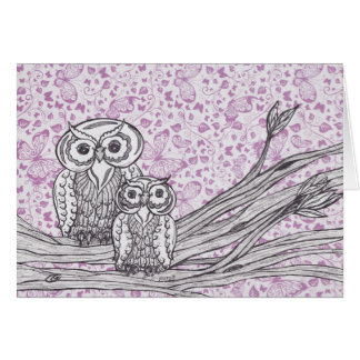 Owls and Butterflies