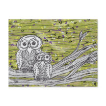 Owls and Butterflies