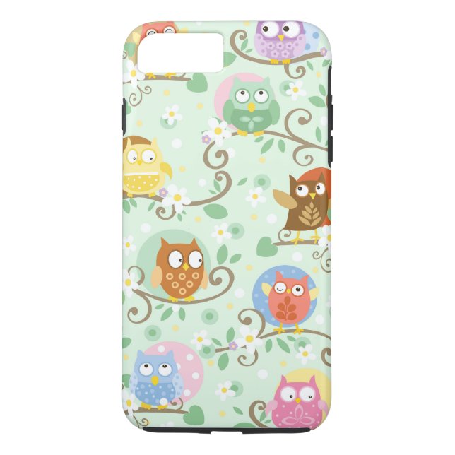 Owls Apple iPhone 7 Plus Case (Back)