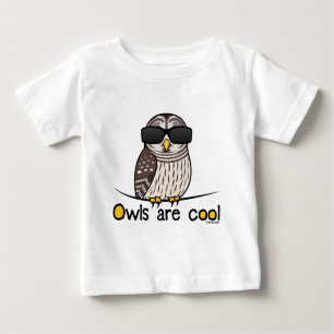 Owls are cool! baby T-Shirt
