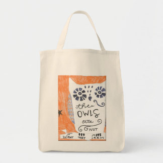 Owls are not what they seem-Twin Peaks Tote Bag