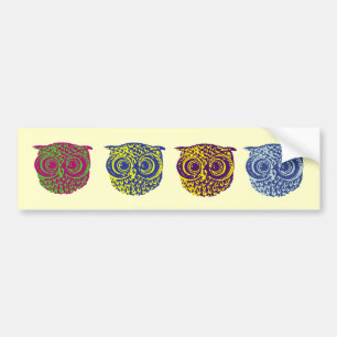 Owls Bumper Sticker