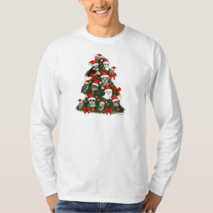 Owls Christmas Tree T-Shirt