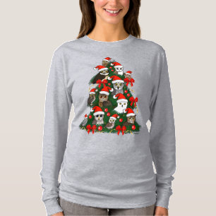 Owls Christmas Tree T-Shirt