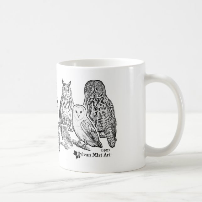 Owls Coffee Mug (Right)