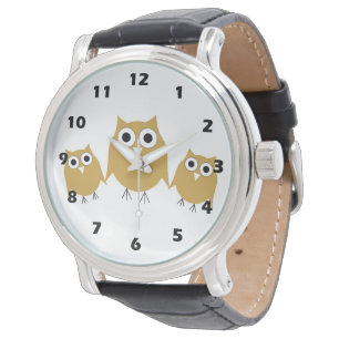 Owls Design Watch